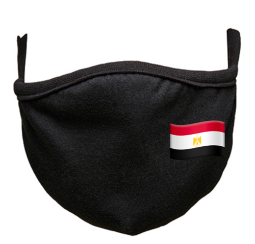 Baumwolle Gesichtsmaske Flagge Ägypten