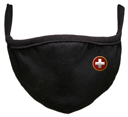 Baumwolle Gesichtsmaske Emblem Schweiz
