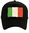 Italien Flagge Removable Patch Snapback Trucker