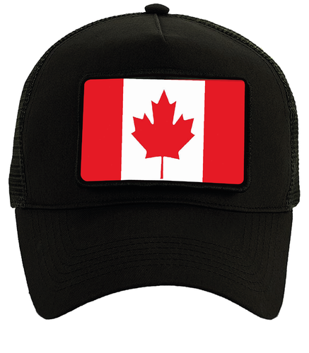 Kanada Flagge Removable Patch Snapback Trucker